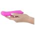 You2Toys - Flashing Mini Vibe - akumulátorový, svítící vibrátor (růžový)