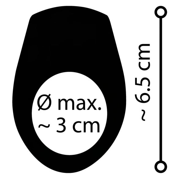 Emerald Love - vibrační erekční kroužek - vodotěsný, dobíjecí - zelený