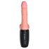 King Cock Plus 6,5 - varlata posunující vibrátor - přírodní