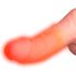 King Cock Plus 6,5 - varlata posunující vibrátor - přírodní