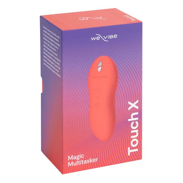We-Vibe Touch X - nabíjecí, vodotěsný vibrátor na klitoris (korálově)