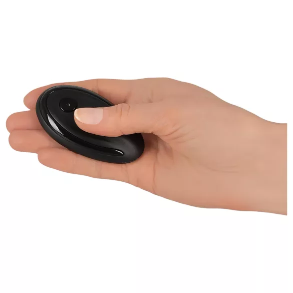 GoGasm Panty - vibrační kalhotky - dobíjecí, dálkové ovládání - černé