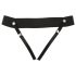 You2Toys Strap-on - dutý, připínací vibrátor (přírodní)