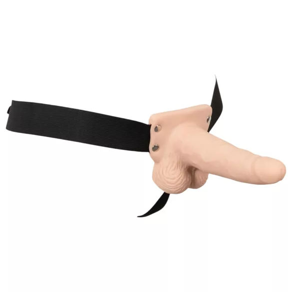 You2Toys - dutý připínací vibrátor - vibrační, tělová barva