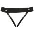 You2Toys Strap-on - dutý, připínací vibrátor (přírodní)