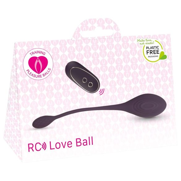 You2Toys RC Love Ball - akumulátorové, rádiové vibrační vajíčko (fialové)