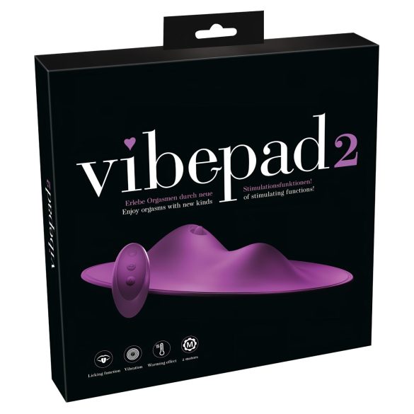 VibePad 2 - vibrační polštář v fialové