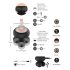 You2Toys CUPA Mini - hřejivý masážní vibrátor (černý)