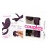 Couples Choice - dobíjecí, rádiová penisová kroužek (fialová)