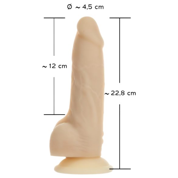 Naked Addiction Rotating 7 - rotační vibrátor (18 cm) - tělový