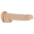 Naked Addiction Thrusting 9 - tlačný vibrátor - přírodní (23cm)