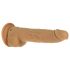 Naked Addiction Thrusting 9 - temný přirážející vibrátor (23 cm)