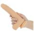 Nahá závislost Thrusting 19 cm - realistický vibrátor