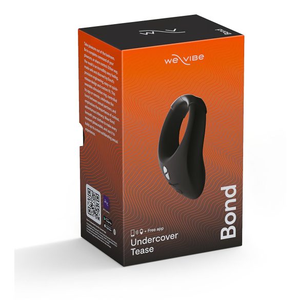 We-Vibe Bond - chytrý vibrační kroužek na penis (černý)