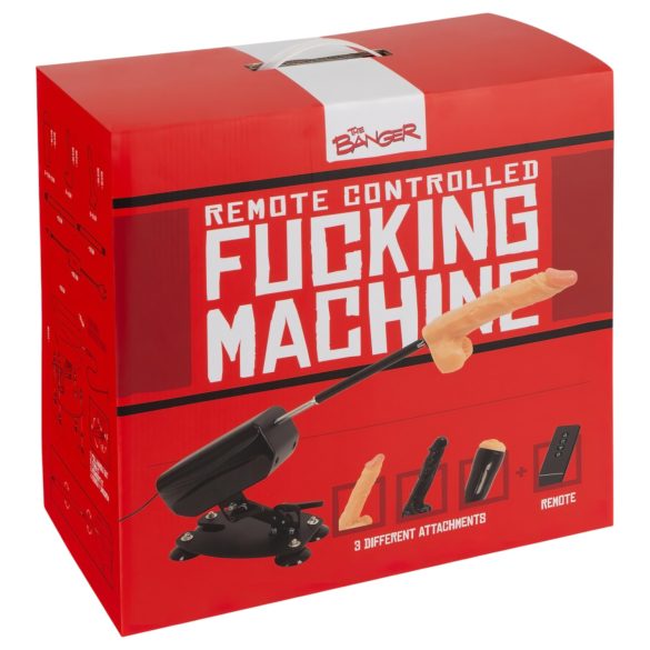 The Banger Sex Machine - sex stroj + 2 dilda a 1 umělá vagína