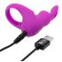 Happyrabbit Cock Kit - vibrační kroužek na penis se skladovacím pouzdrem (fialová)
