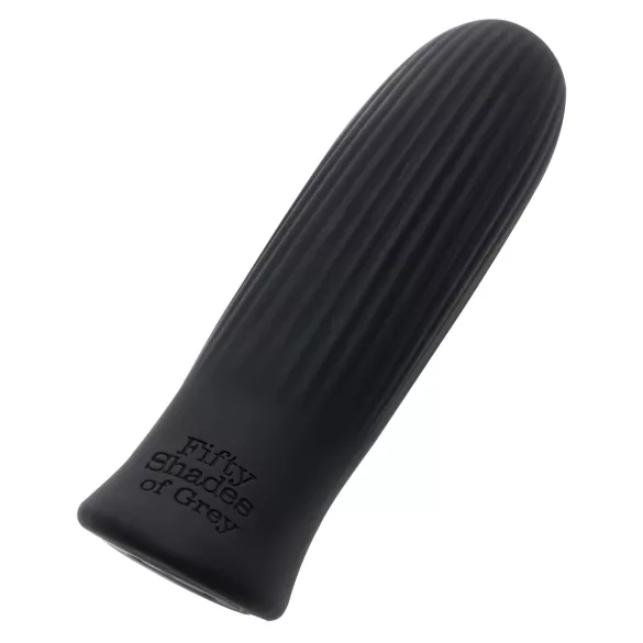 Fifty Shades of Grey - mini vibrátor - vodotěsný - černý