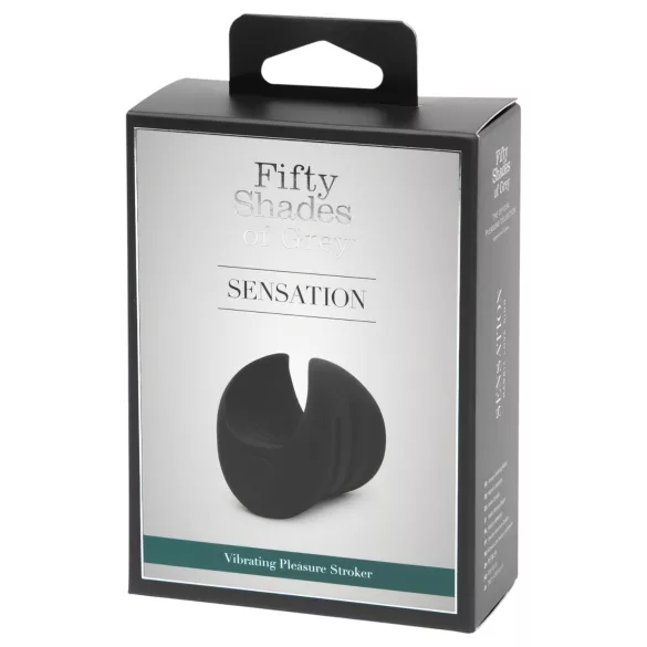 Fifty Shades of Grey - Sensation - masturbátor na penis - vibrační - černý