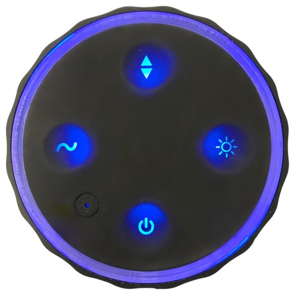 Rebel - masturbátor s 3 funkcemi - dobíjecí - černý