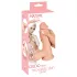Nature Skin - realistické dildo s kůží - 20 cm - tělová barva