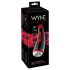 WYNE 03 - dobíjecí, vibrační-sací masturbátor (černý)