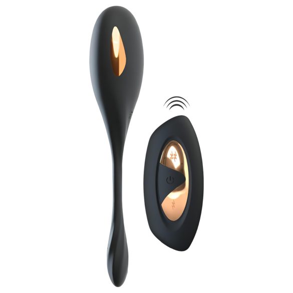 XOUXOU - rádio, elektro vibrovajíčko (černé)