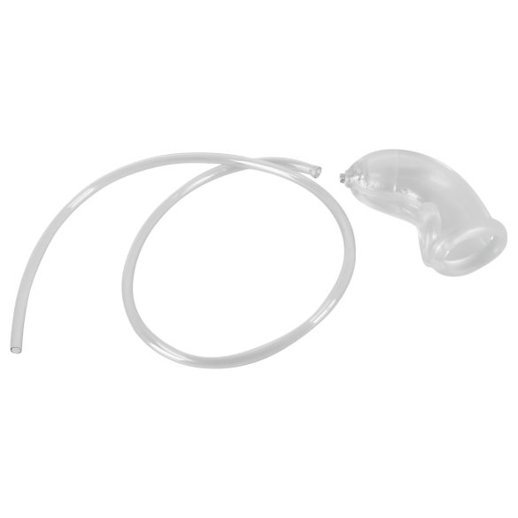 You2Toys - návlek na penis s vývodní trubicí - průhledný