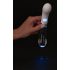 You2toys Liaison - skleněný LED vibrátor (průsvitný-bílý)