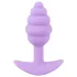 Cuties Mini Butt Plug - silikonový anální kolík (fialový, 2,8 cm)