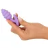 Cuties Mini Butt Plug - silikonový anální kolík (fialový, 2,8 cm)