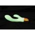 You2Toys Glow - fosforeskující vibrátor s klitorální výstupkem (bílý)