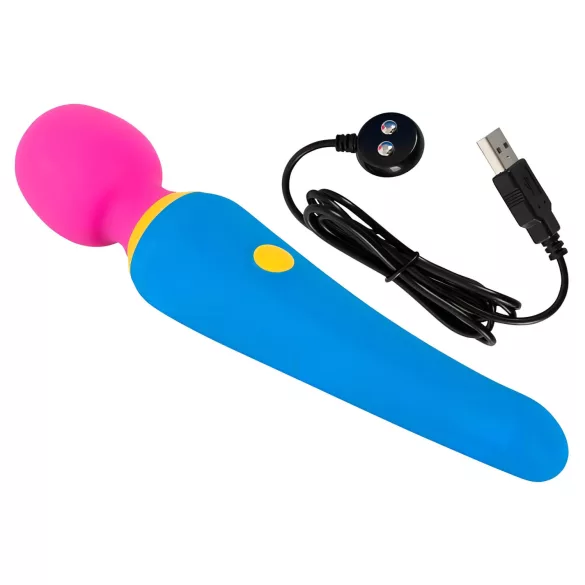 You2Toys - vibrátor masážní vodotěsný akumulátorový - barevný