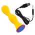 You2Toys bunt. - akumulátorový, vodotěsný anální vibrátor (žlutý)