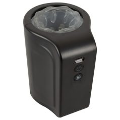 Rebel - vodotěsný rotační masturbátor - černý