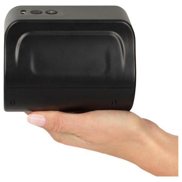 Rebel - vodotěsný rotační masturbátor - černý