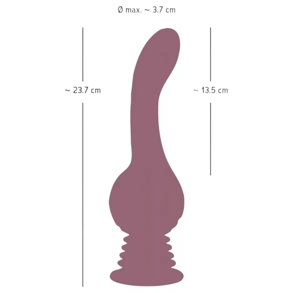 You2Toys - vibrátor na bod G - vibrační - fialový