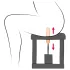 The Banger Sit-On-Climaxer - elektrický černý sexuální stroj