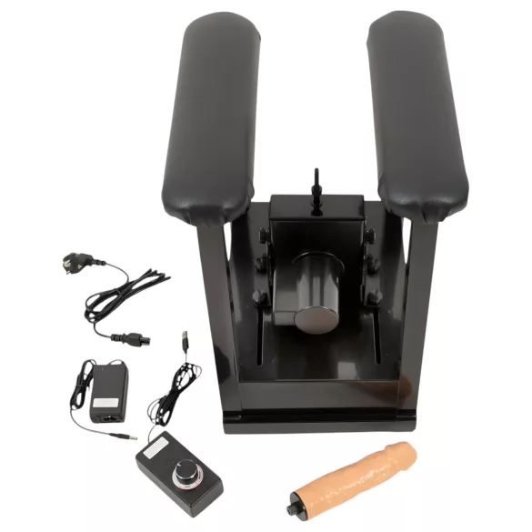 The Banger Sit-On-Climaxer - elektrický černý sexuální stroj