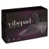 VibePad 3 - nabíjecí, rádiový G-bodový polštářový vibrátor (černý)
