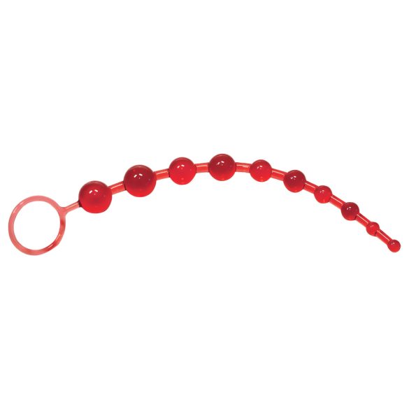 You2Toys - sada erotických hraček s vibrátorem - červená - 9 dílů