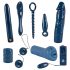 You2Toys - Midnight Blue - vibrační sada (9 dílů)