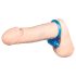 You2Toys - silikonový vibrační kroužek na penis (modrý)