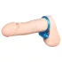 You2Toys - vibrační silikonový erekční kroužek - modrý