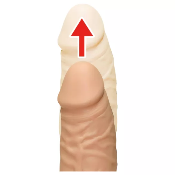 You2Toys - přirážecí vibrátor - realistický - tělová barva