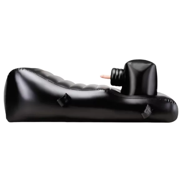 NMC - Louisiana Lounger - sexuální stroj s vestavěným vibrátorem (černý)