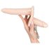 You2Toys - Duo vibrátor na připnutí - přírodní