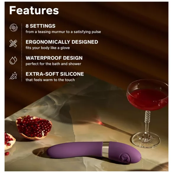 LELO Elise 2 - luxusní vibrátor - fialový