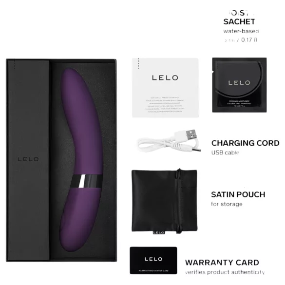 LELO Elise 2 - luxusní vibrátor - fialový