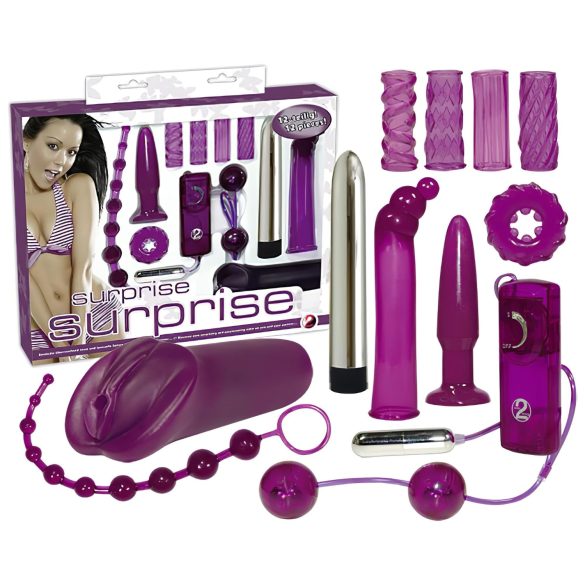 You2Toys - Erotické překvapení - sada vibrátorů (12 dílů)