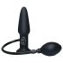 You2Toys True Black - nafukovací anální vibrátor (černý)